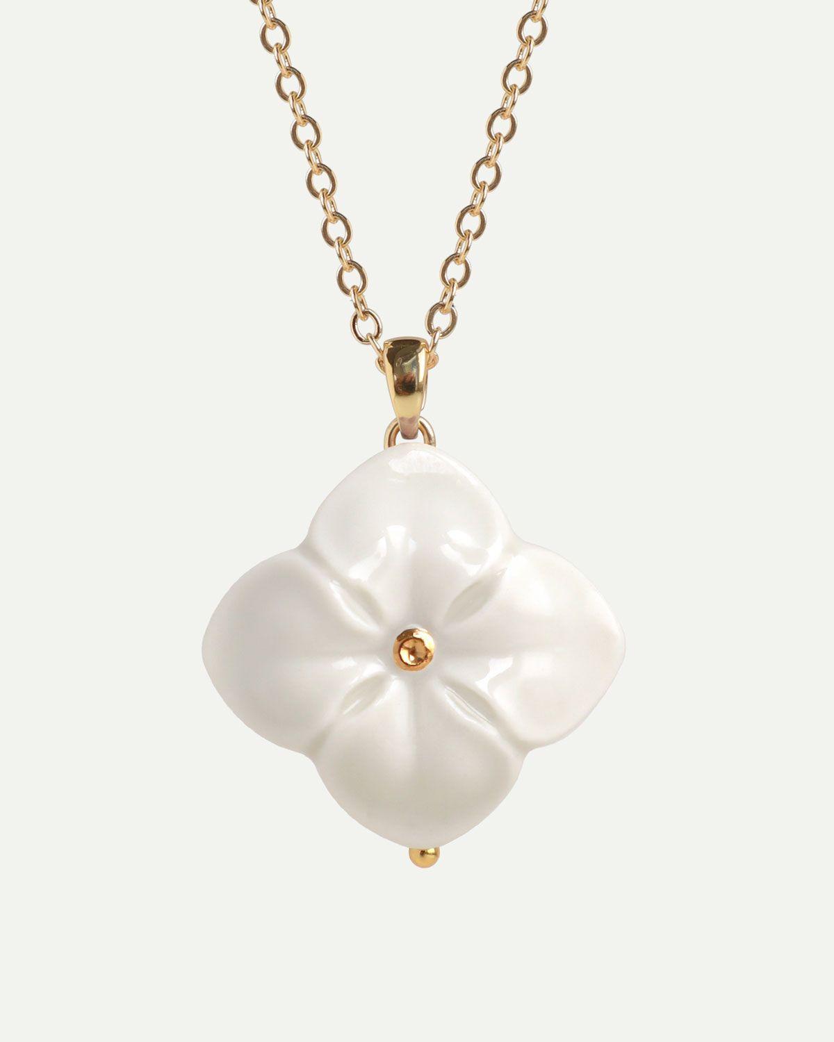 Підвіска HORTENSIA (Ivory) на ланцюжку