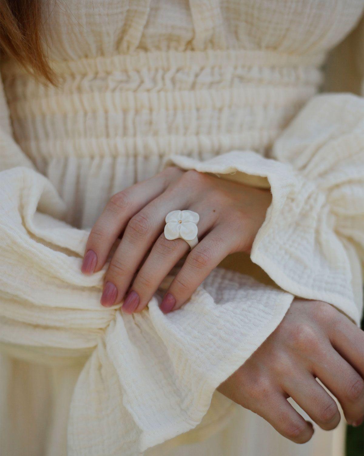 Каблучка HORTENSIA (Ivory) "17.5-18"