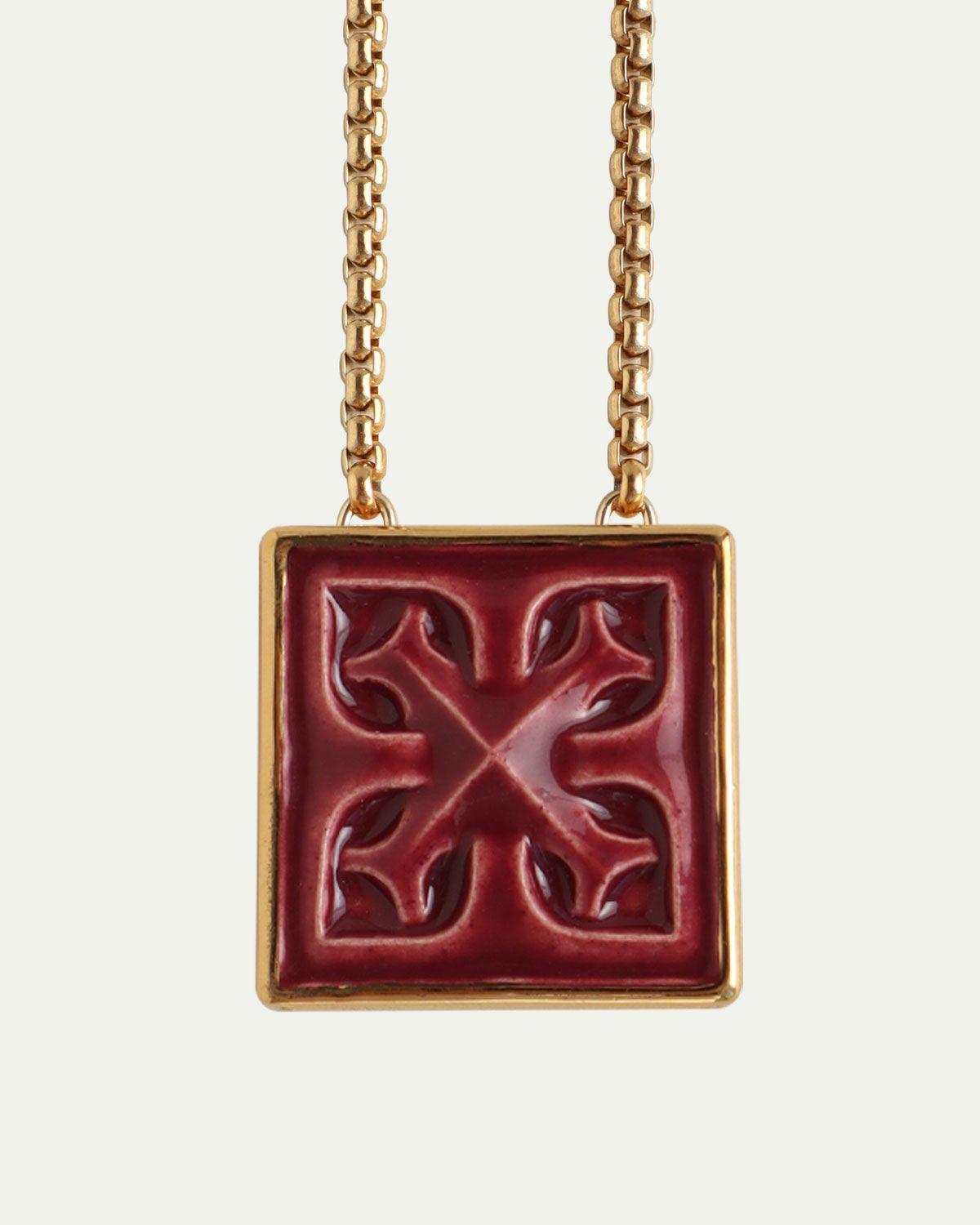 Підвіска QUADRIFOLIA (dark red)