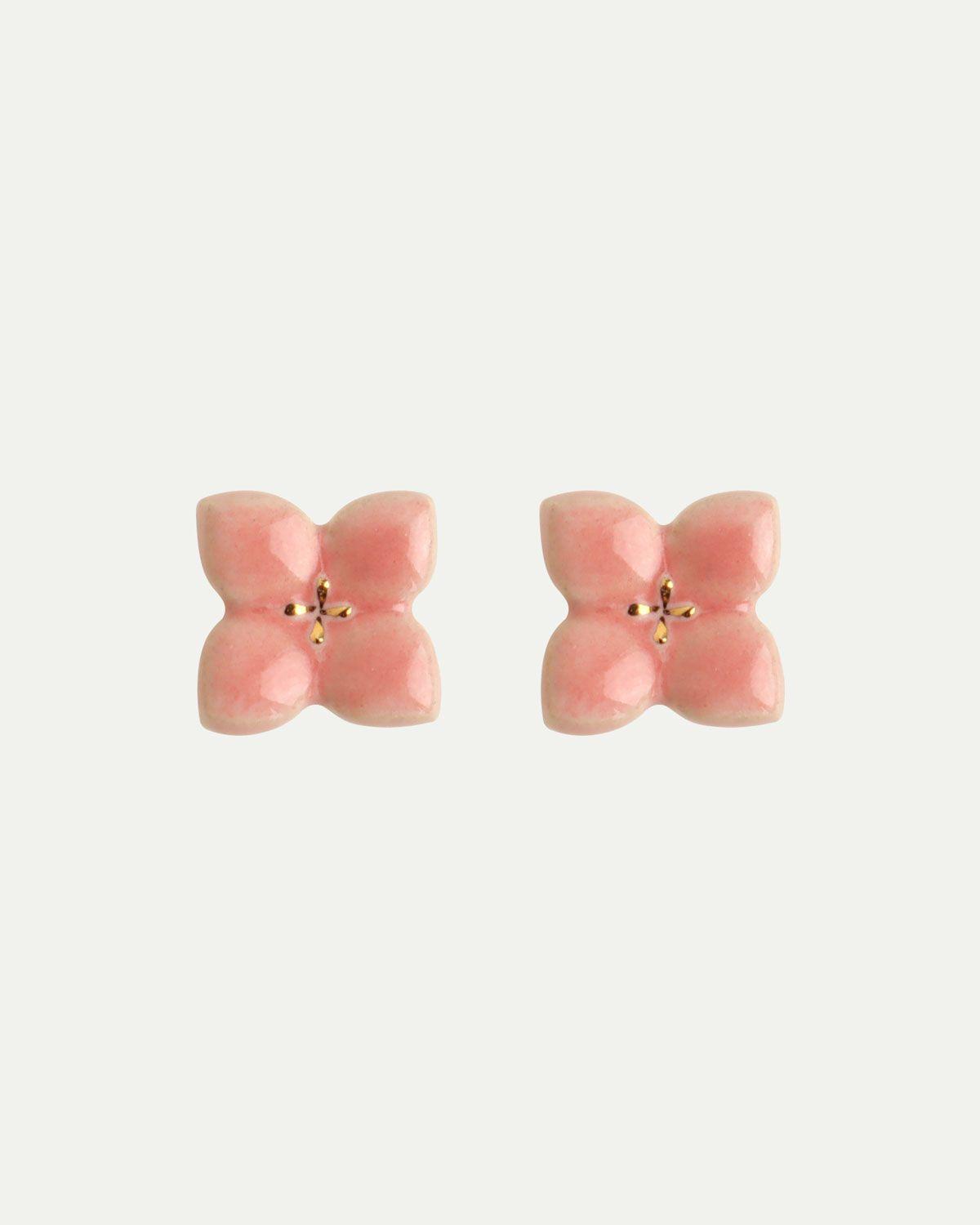Сережки HORTENSIA (коралові)